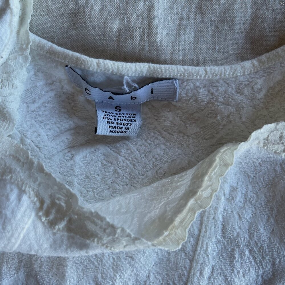 Vintage Cabi Lace Tank - Picture 2 of 3